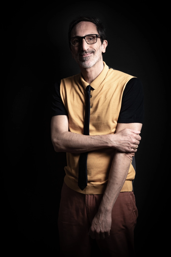 foto ritratto professionale di Fabrizio Fiore dei Flabby, scattata dal fotografo milano Bruno Garreffa