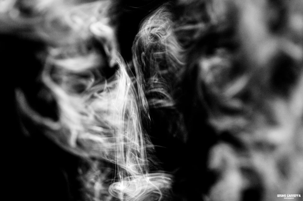 fotografia fine art del fumo scattata da fotografo bruno garreffa a milano