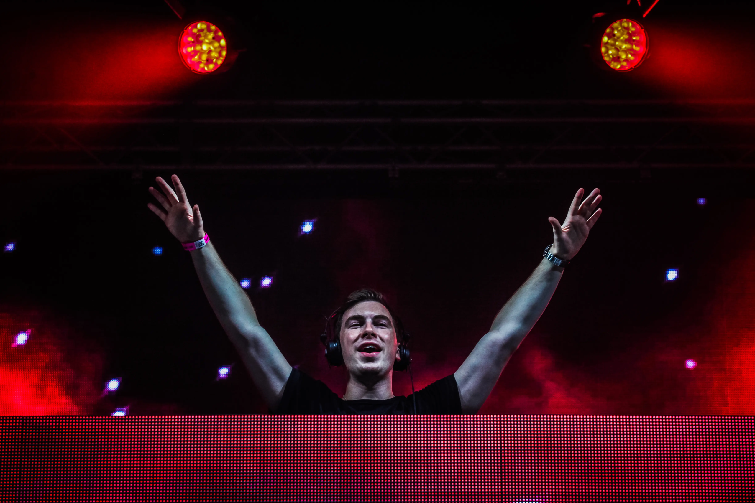 foto dj hardwell realizzata dal foografo per eventi milano bruno garreffa