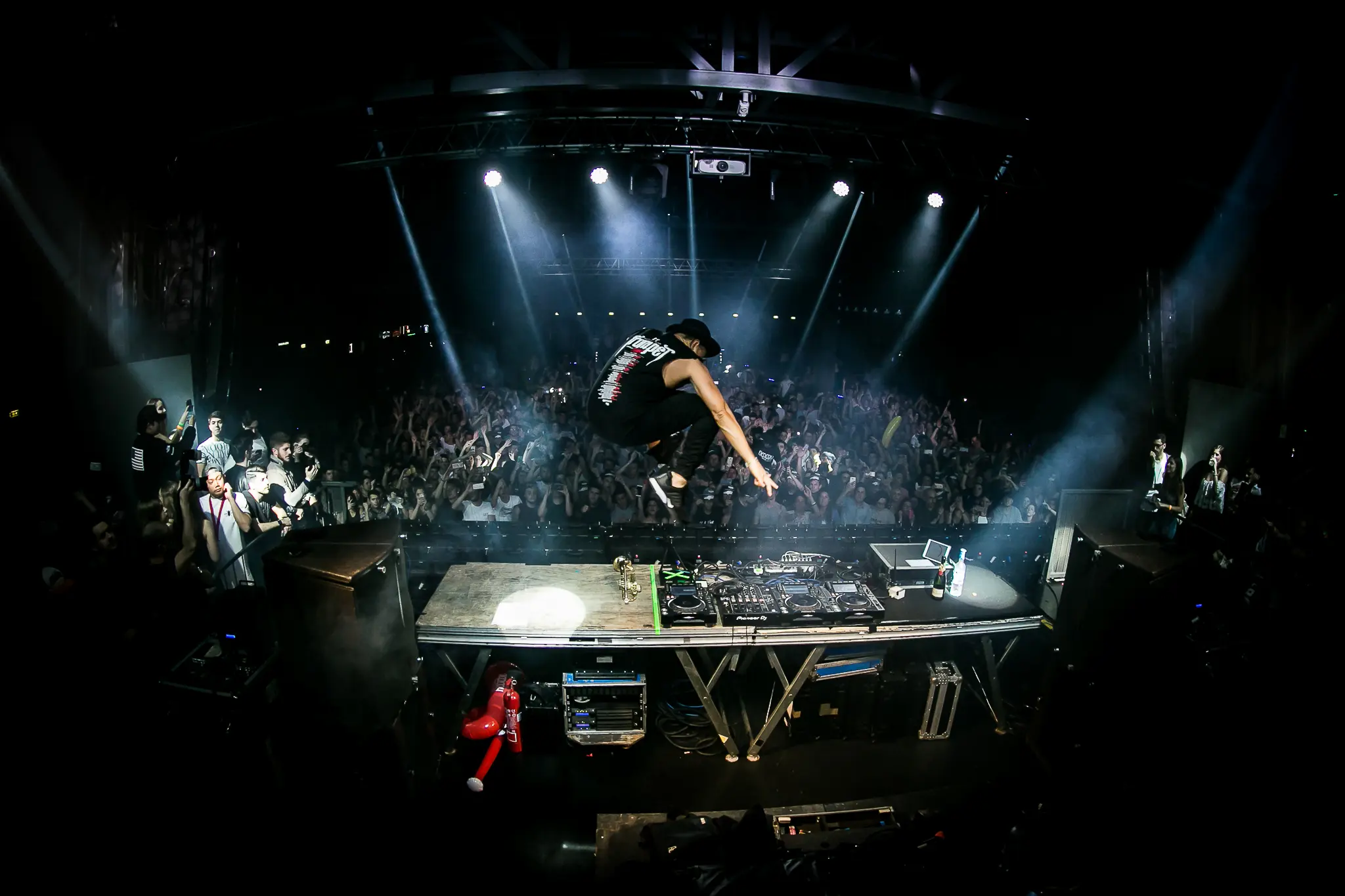 Timmy Trumpet a Milano scatto del fotografo concerti Bruno Garreffa