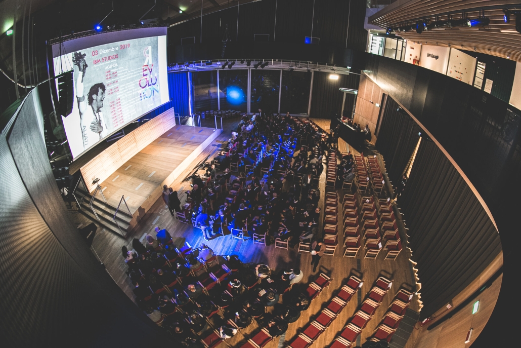 foto di eventi scattata durante un congresso aziendale a Monza da bruno garreffa