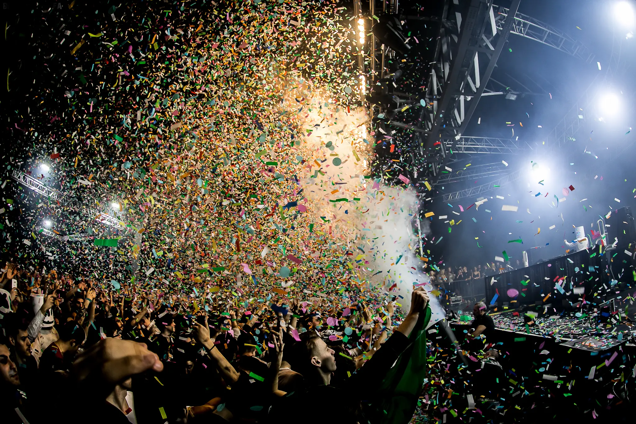 foto live Marshmello scattata dal fotografo di eventi milano bruno garreffa